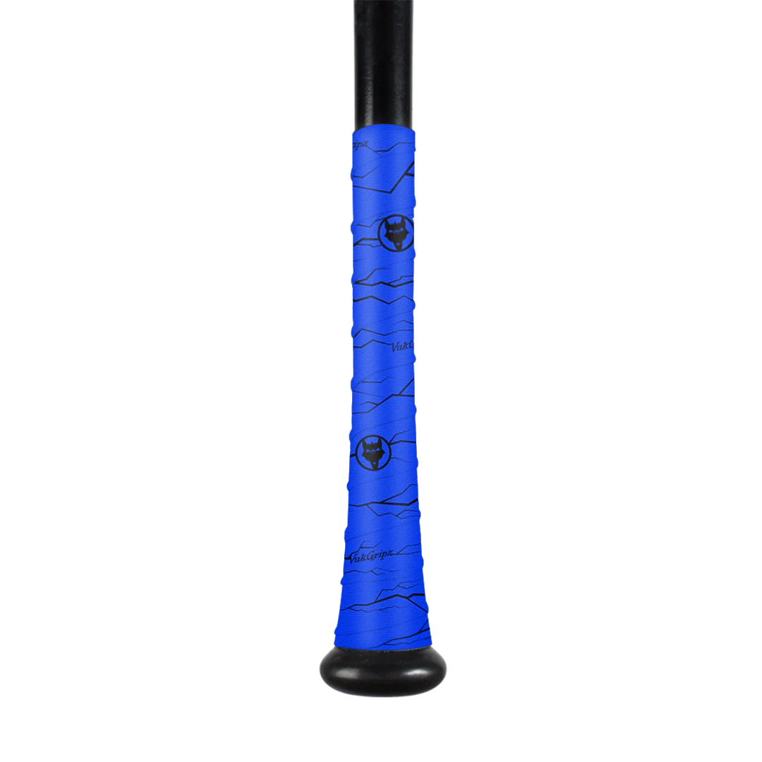 VukGripz Pulse Series Bat Grip Tape-Blue/Black