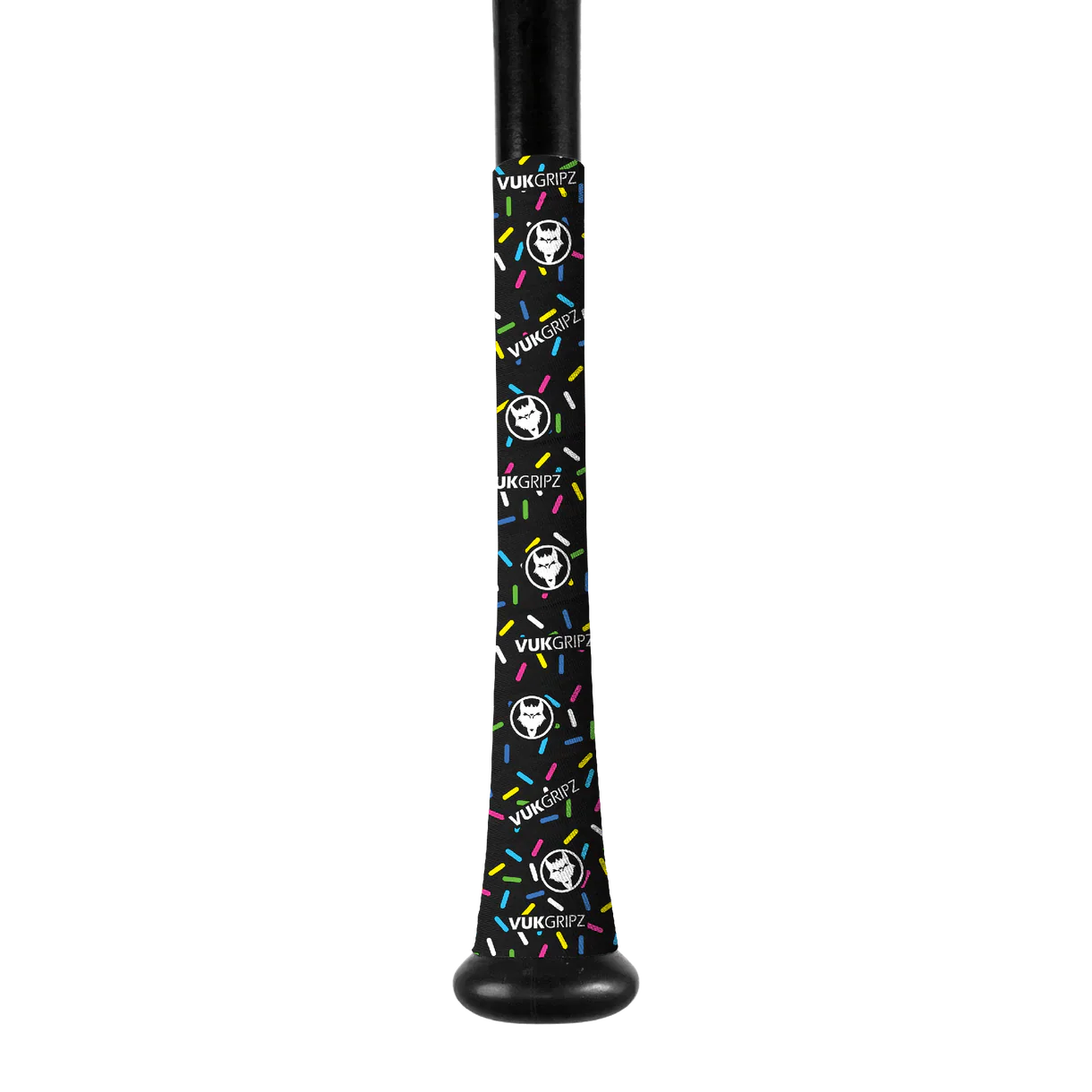VukGripz Limited Edition Donut Bat Grip Tape Collection - Brownie Crumble (Black Donut)