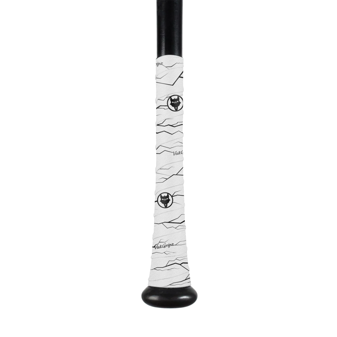 VukGripz Pulse Series Bat Grip Tape-White