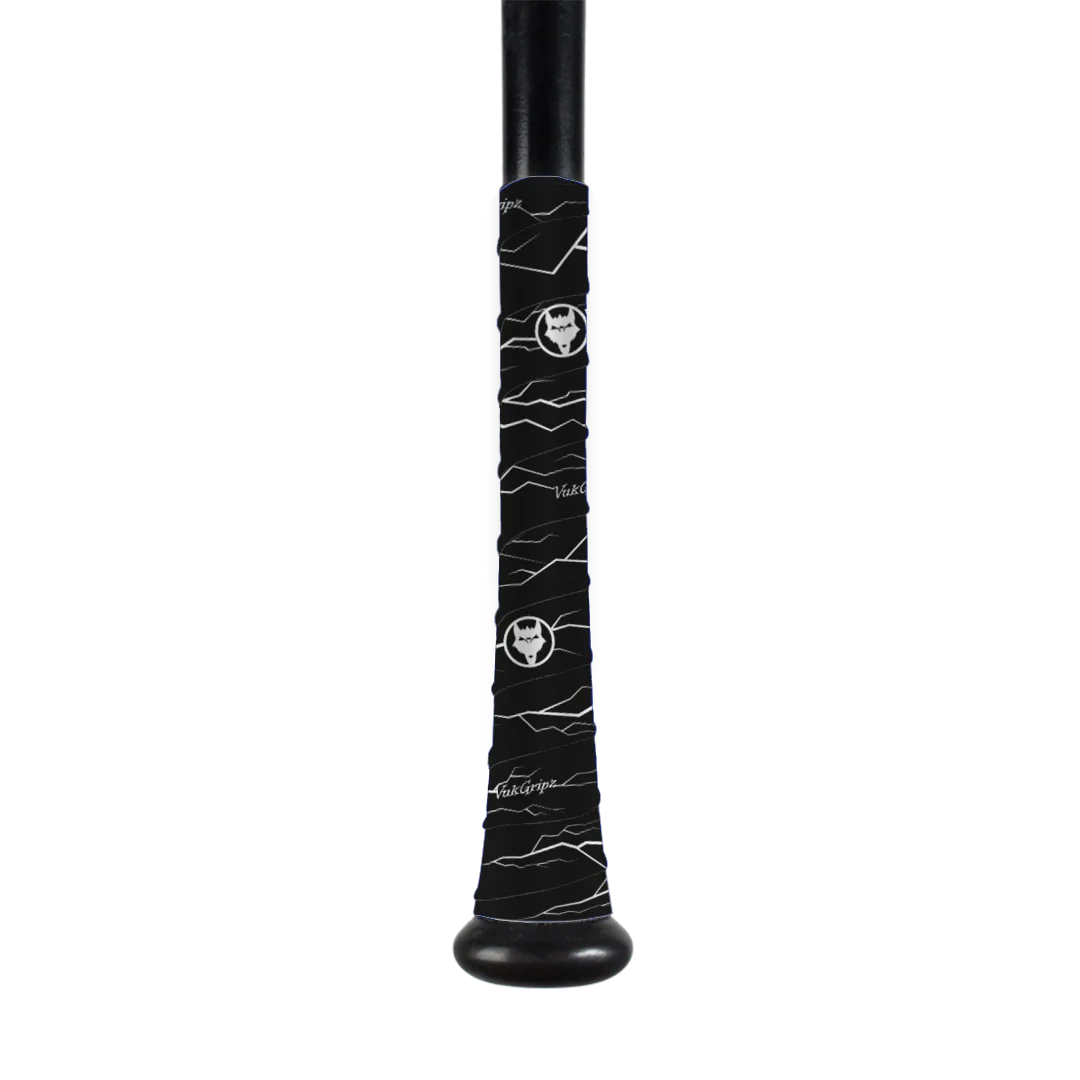 VukGripz Pulse Series Bat Grip Tape-Black