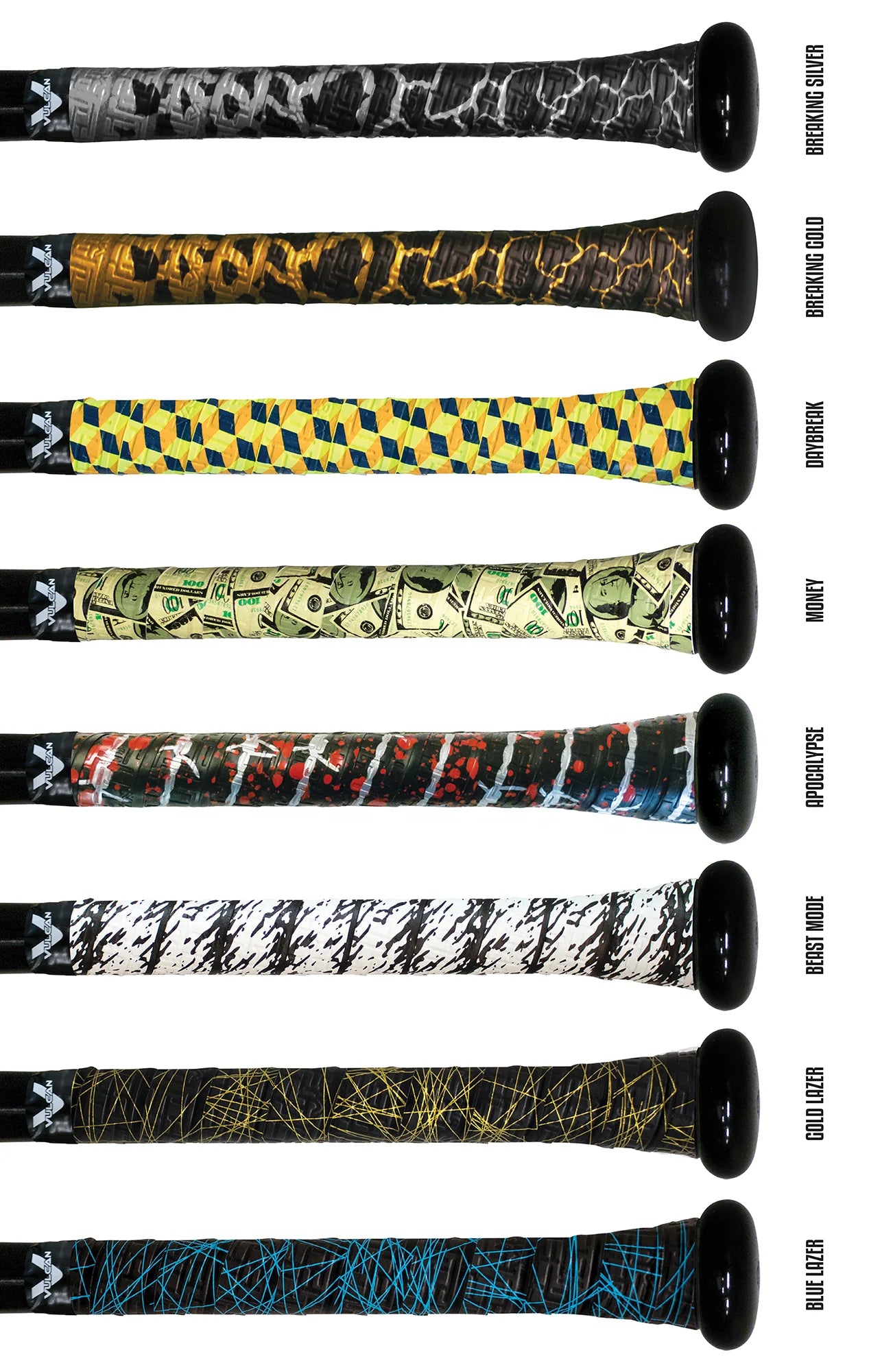 Vulcan Uncommon Series Bat Grips