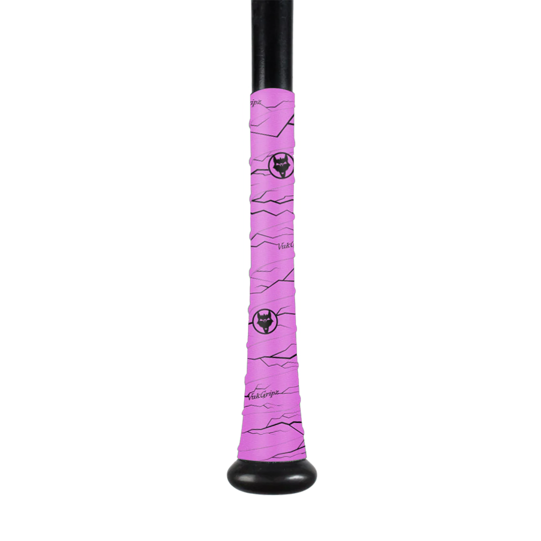 VukGripz Pulse Series Bat Grip Tape-Pink