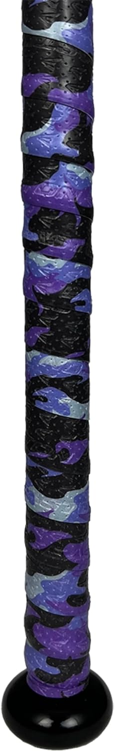 Easton FlowTack Bat Grip- Purple & Black Camo