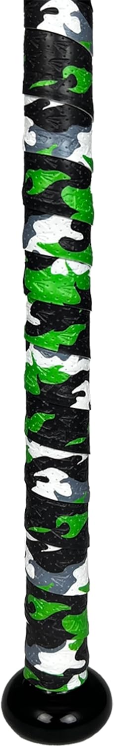 Easton FlowTack Bat Grip- Green & Black Camo