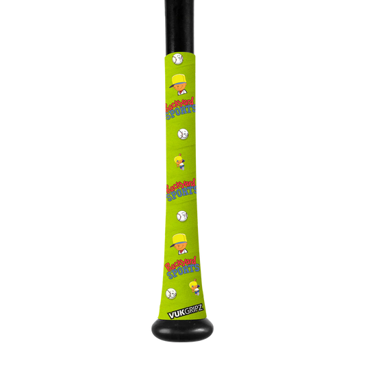 Vukgripz x Backyard Baseball Pablo Sanchez - Green Bat Grip Tape