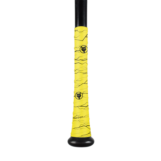 VukGripz Pulse Series Bat Grip Tape-Yellow