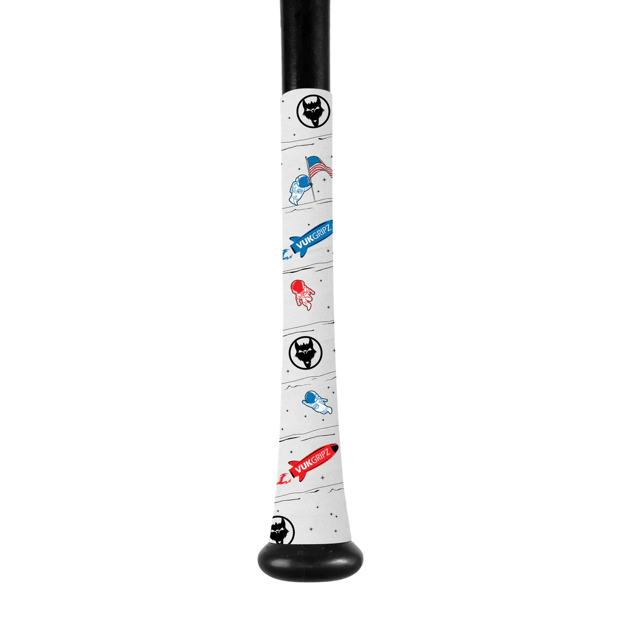 VukGripz USA 250th Anniversary Bat Grip Series - Astronaut White
