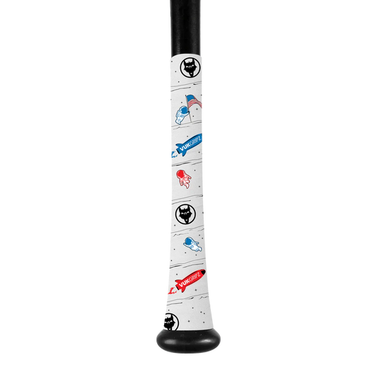 VukGripz USA 250th Anniversary Bat Grip Series - Astronaut White