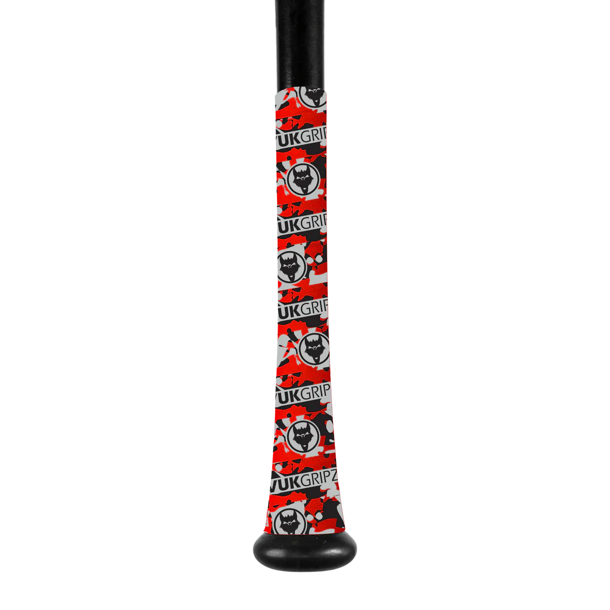 VukGripz Camo - Velocity Red Bat Grip Tape